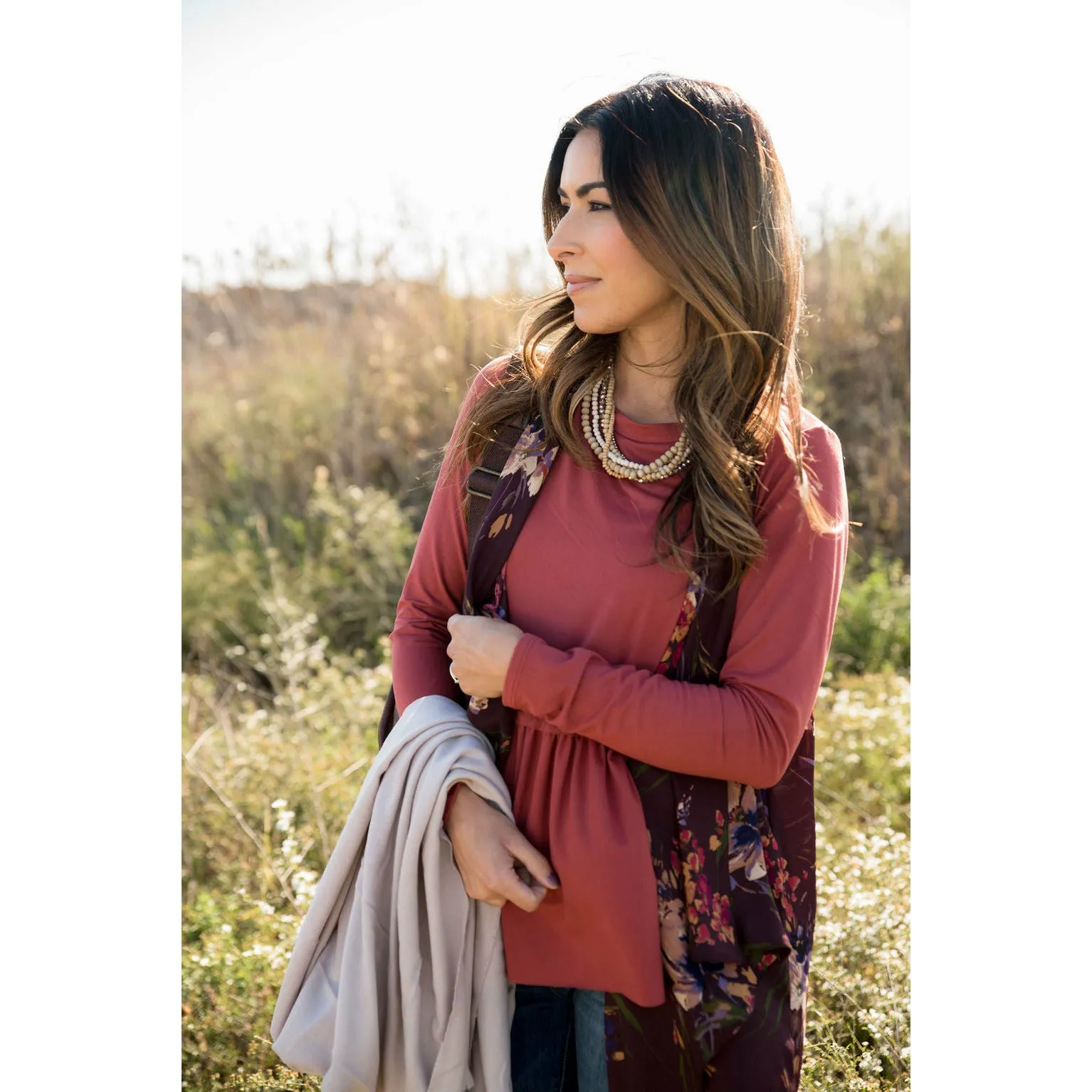 Floral Vest