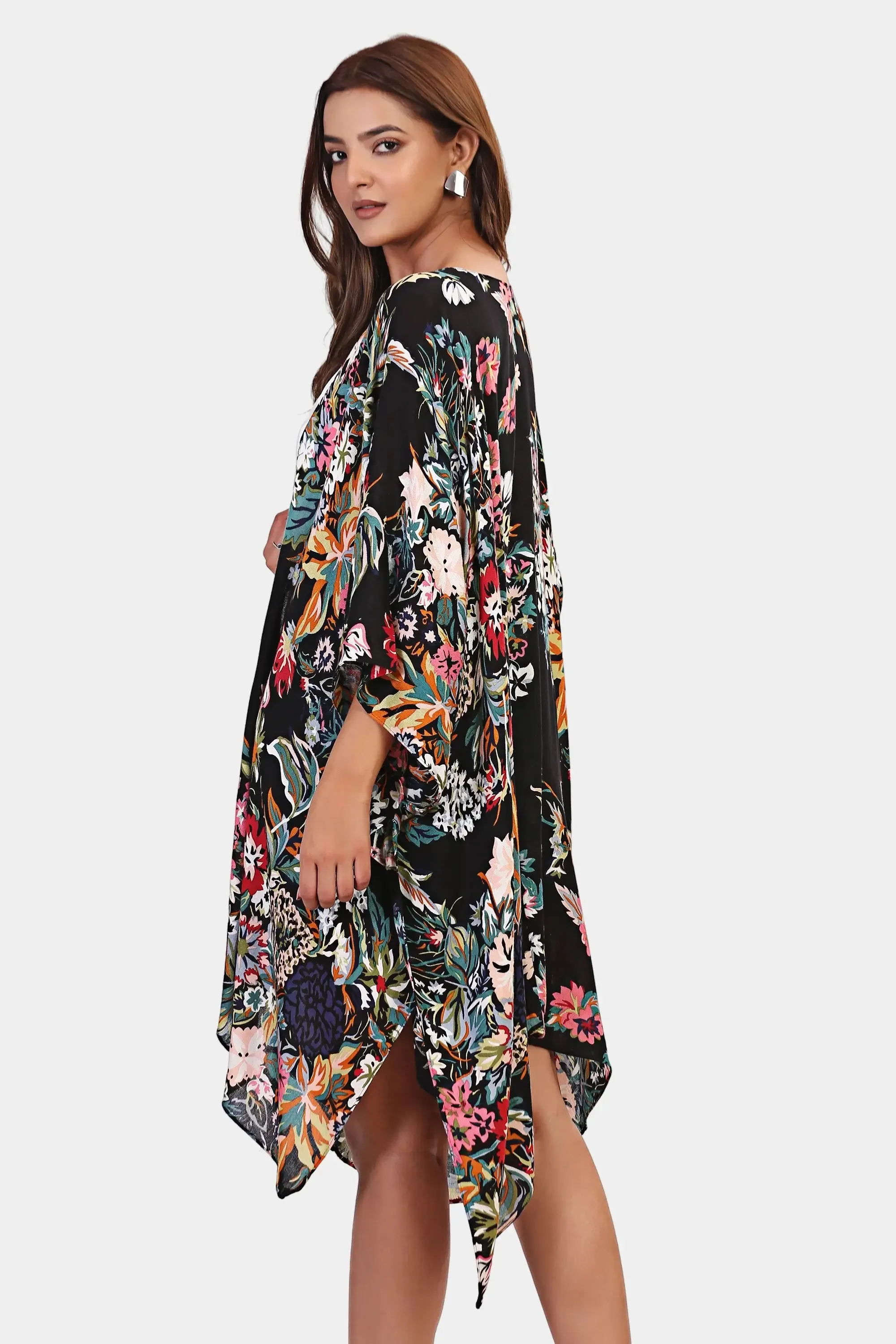 Flowy Floral Kimono
