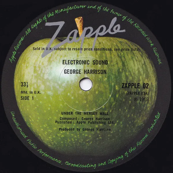 George Harrison - Electronic Sound (LP, Album) (VG)