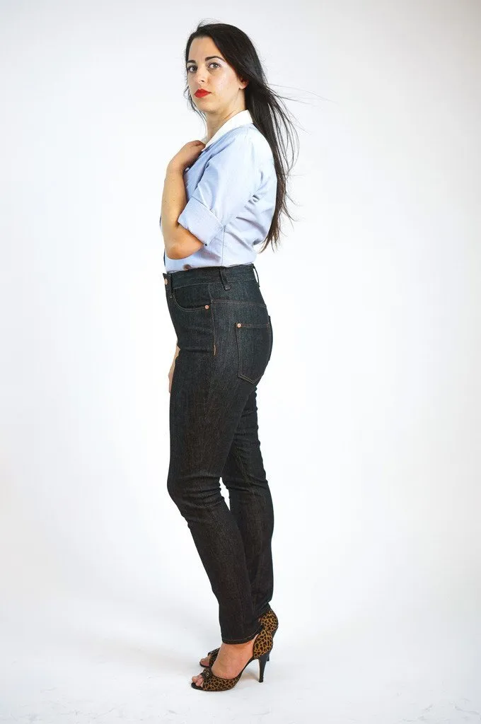 Ginger Skinny Jeans Pattern - Closet Core Patterns