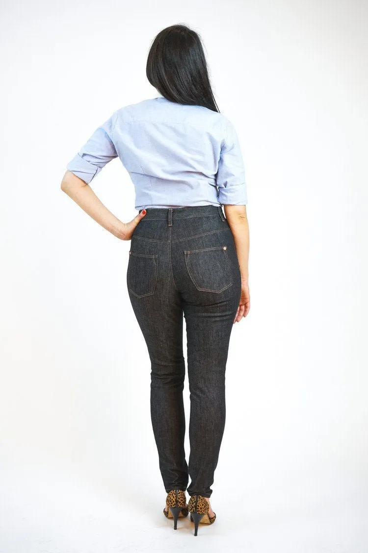 Ginger Skinny Jeans Pattern - Closet Core Patterns