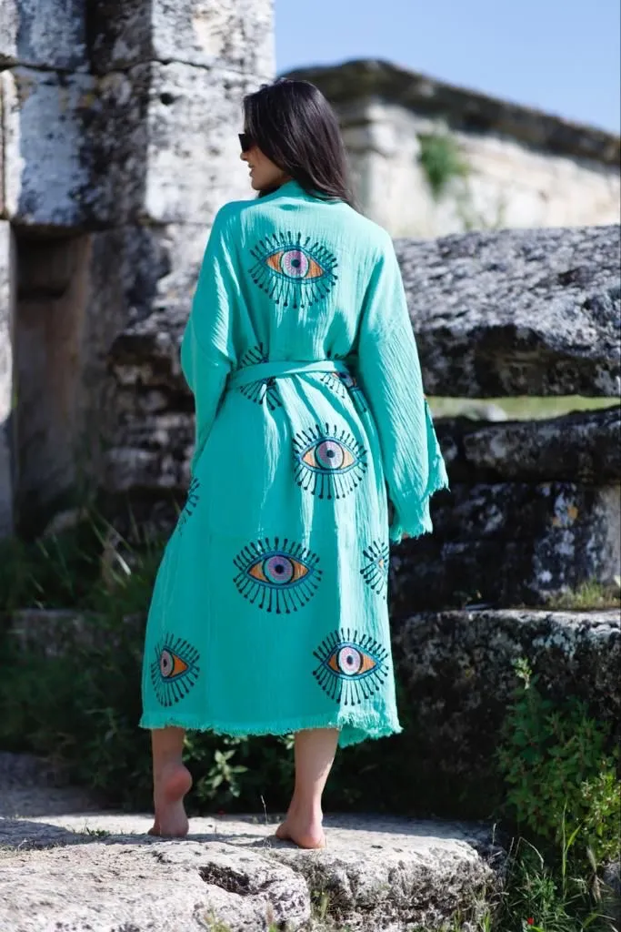 Goddess Evil Eye Kimono
