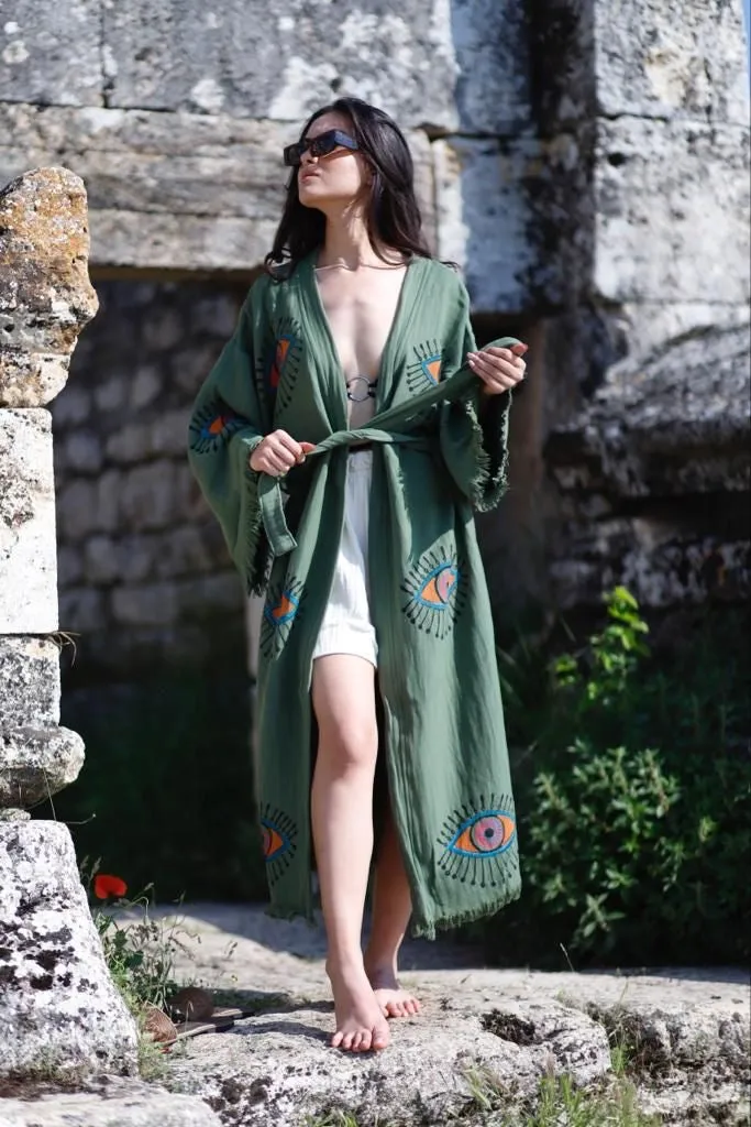 Goddess Evil Eye Kimono