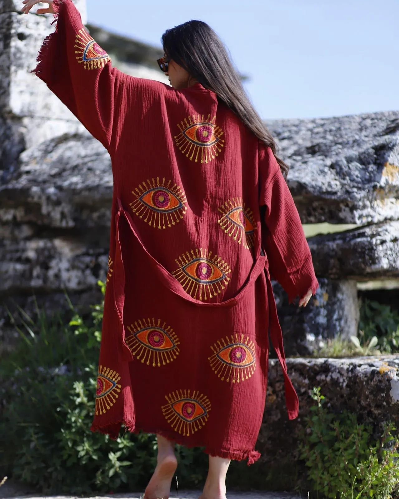 Goddess Evil Eye Kimono
