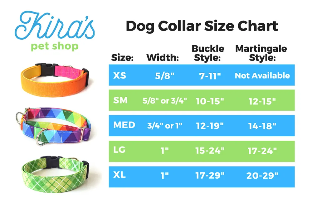 Gray, Blue & Red Geometric Triangles Dog Collar