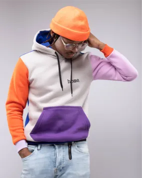 Hoodie- Multicolored (Color Block)