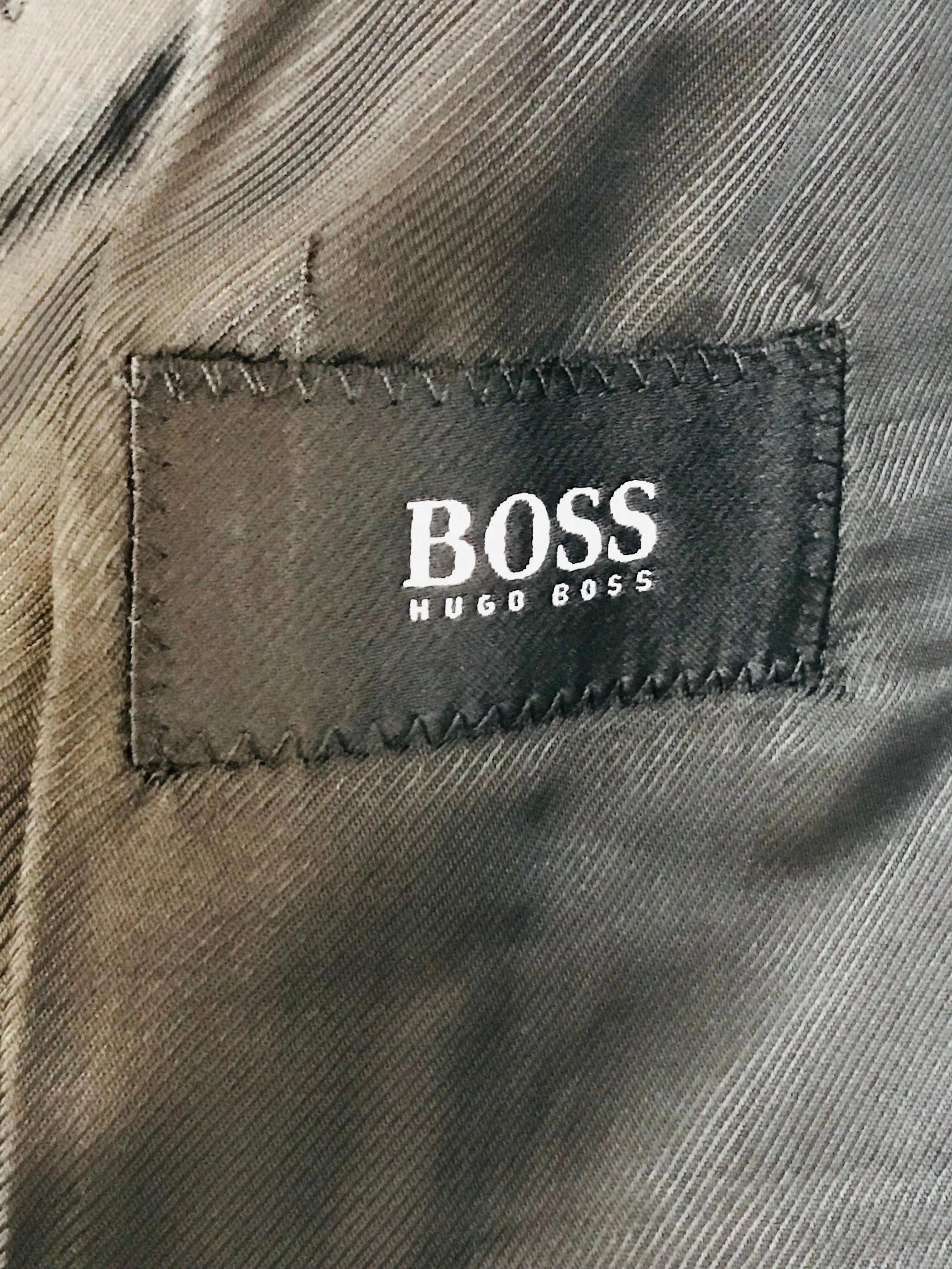 Hugo Boss Men's Wool Smart Long Overcoat | 54 | Black