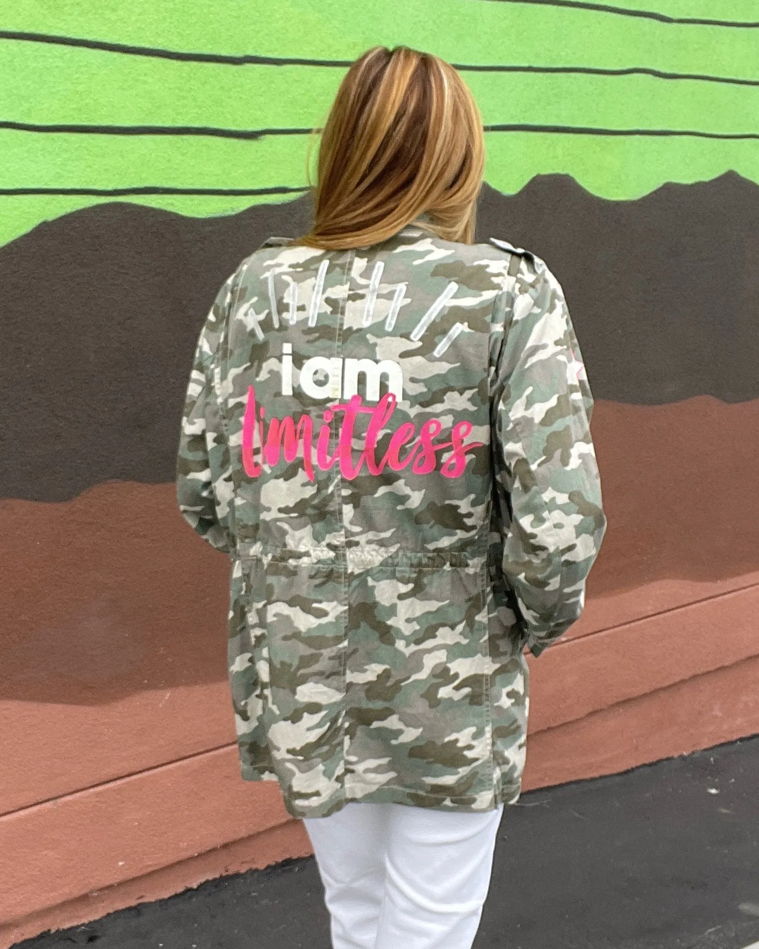 I AM LIMITLESS - Camo Jacket