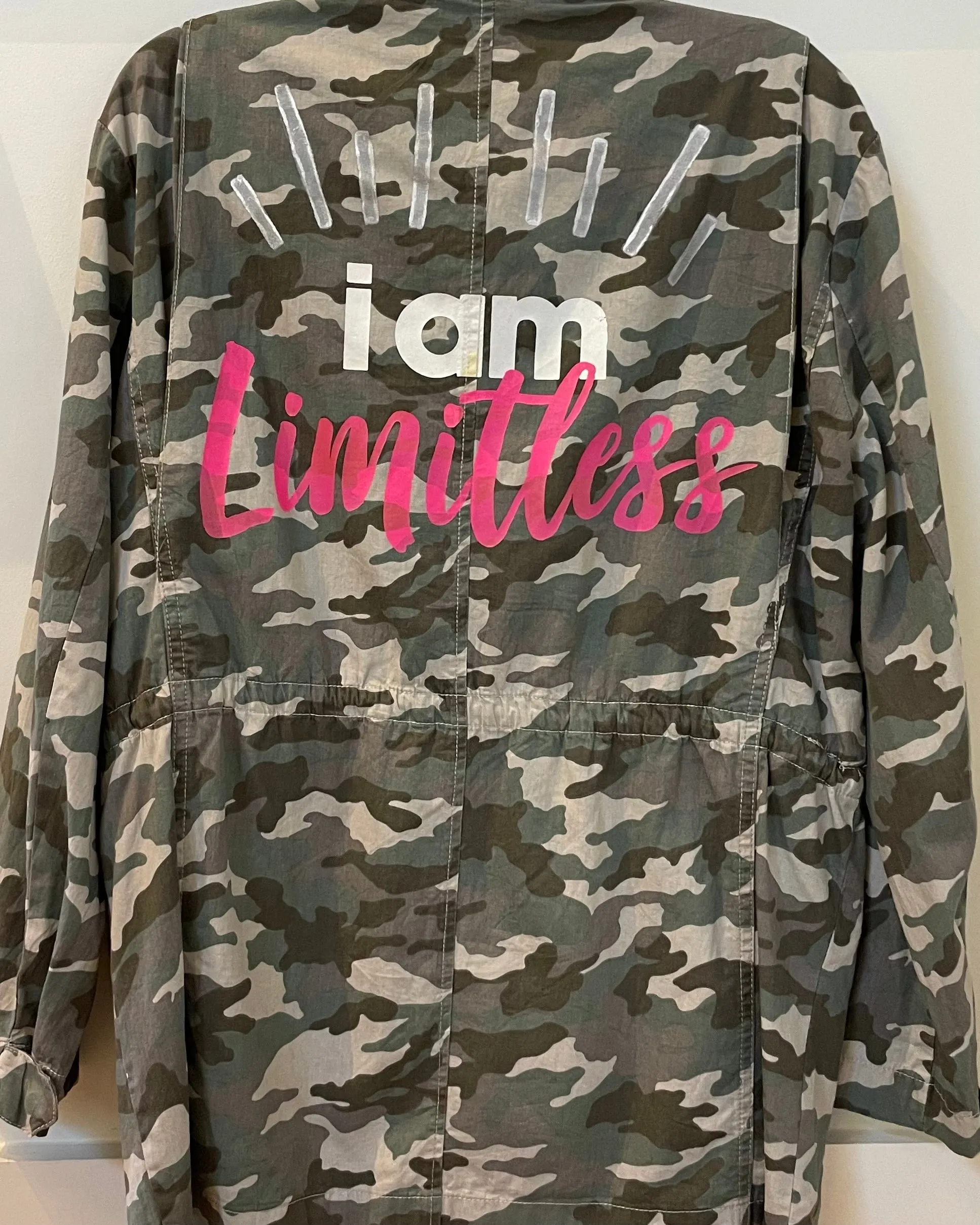 I AM LIMITLESS - Camo Jacket