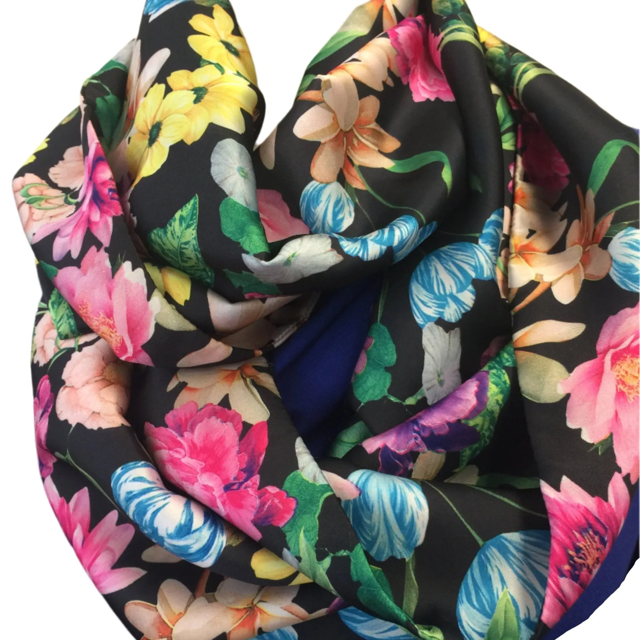 Infinity scarf,Multi Print Flawer Infinity  Scarf