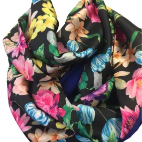 Infinity scarf,Multi Print Flawer Infinity  Scarf