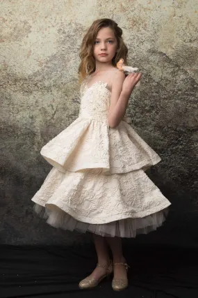 Jacquard Double Layer Skirt