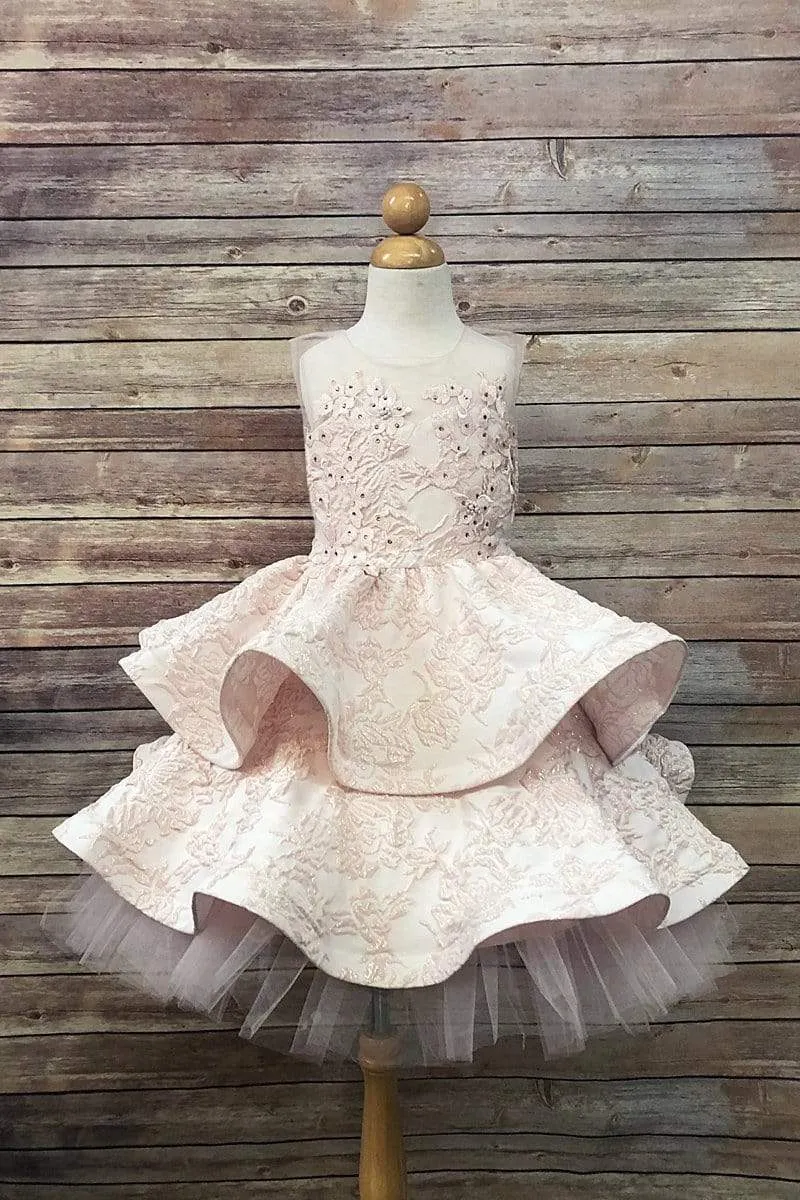 Jacquard Double Layer Skirt