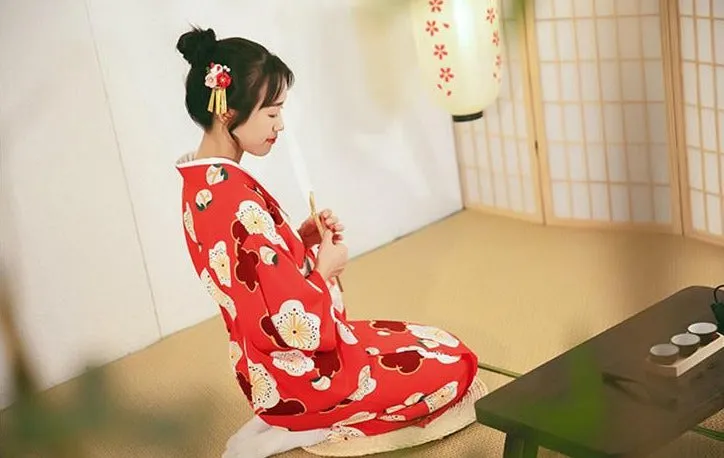 Japanese Long Kimono