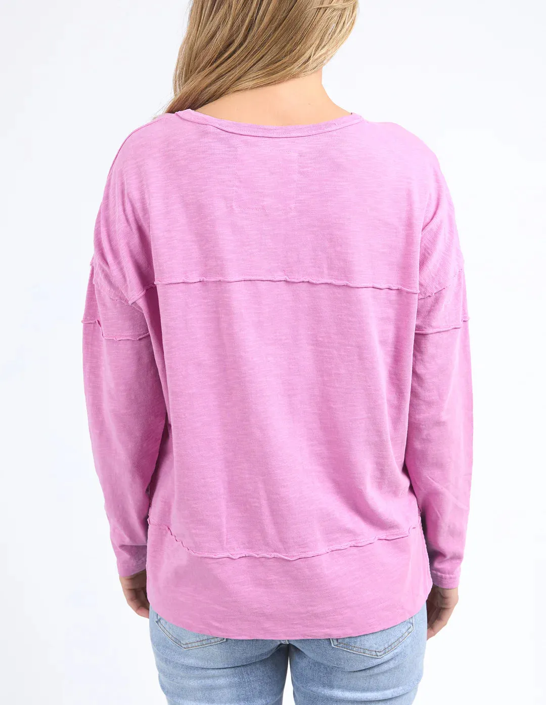 Jayne Throw On Top - Fuchsia Pink (Plus Size)