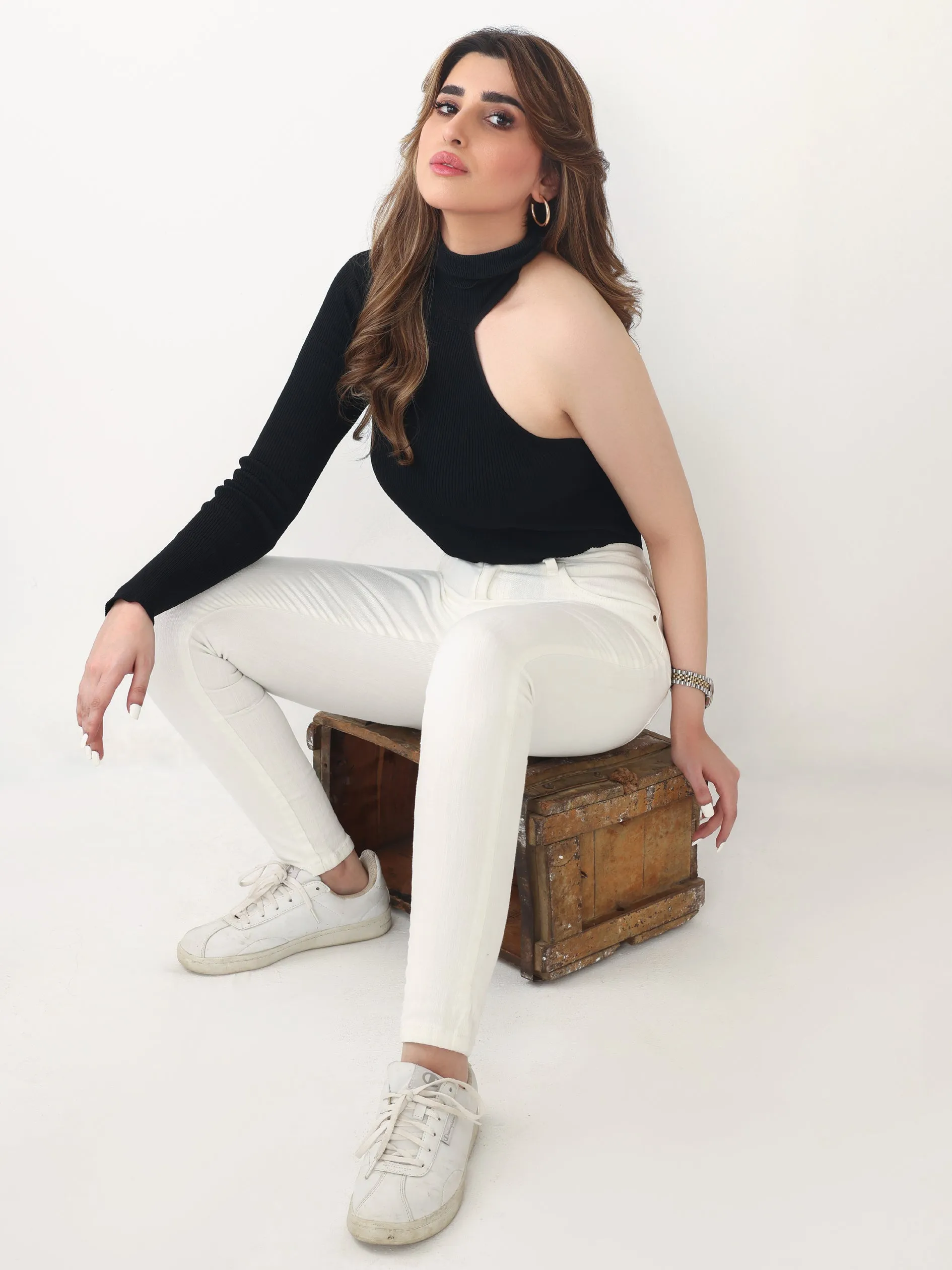 Joni White Skinny Jeans