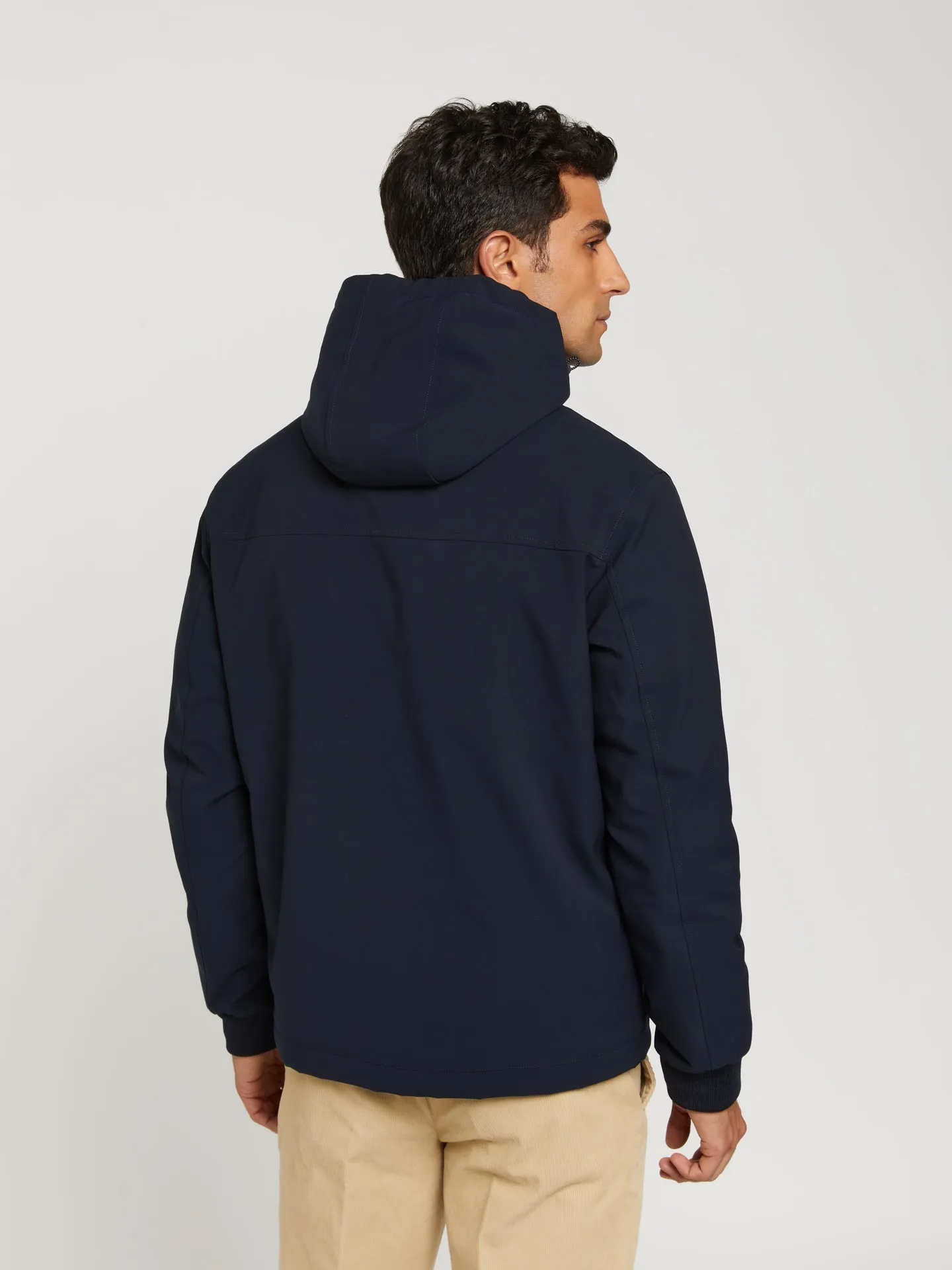 K-easy technical hooded jacket