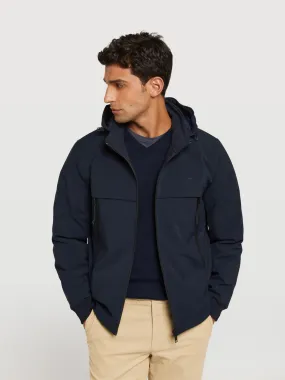 K-easy technical hooded jacket