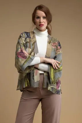 KEW Iris Grey Kimono