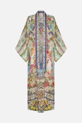 KIMONO LAYER WITH COLLAR