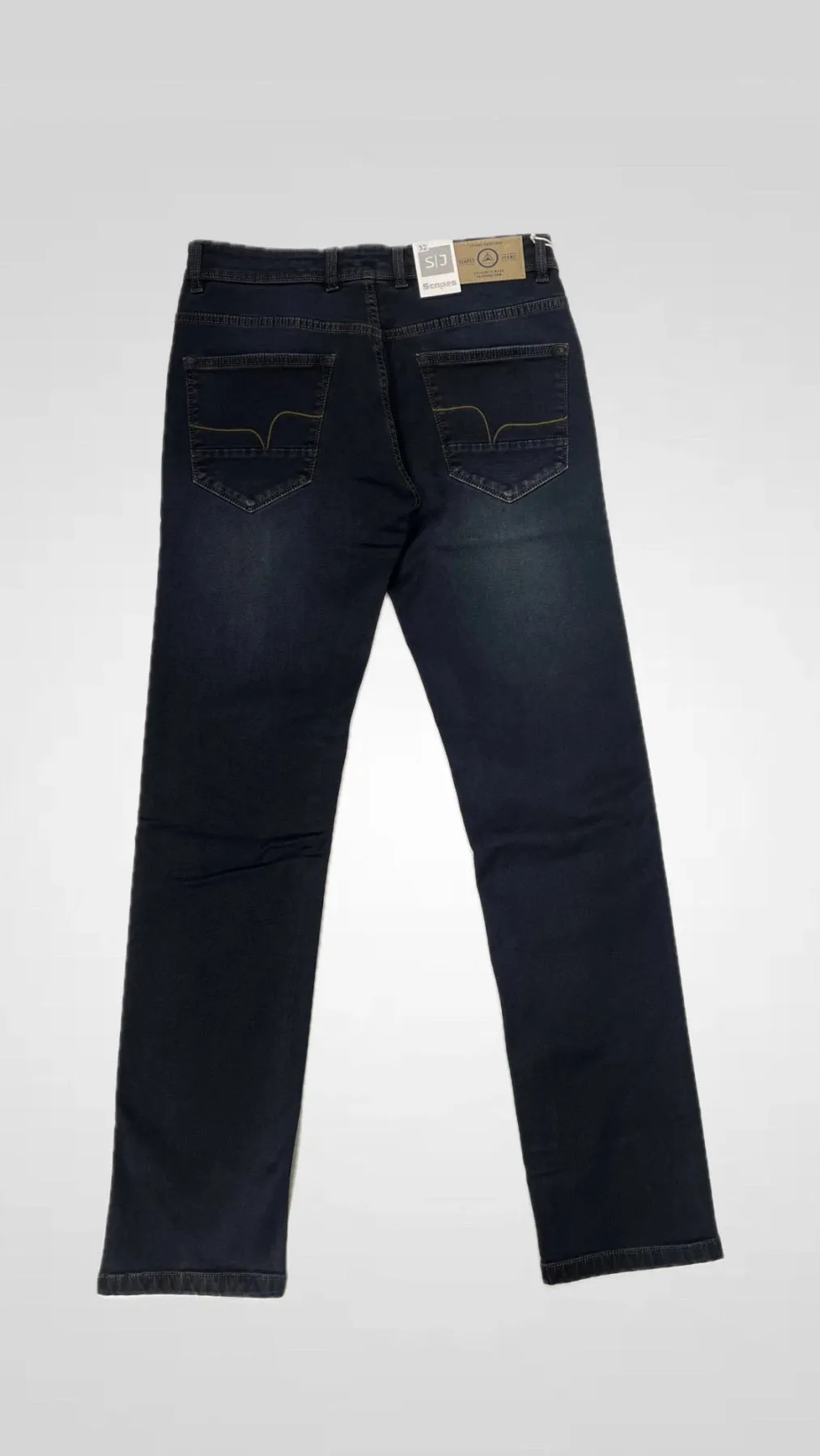 Klick Men Formal Mid Rise Blue Jeans Art No. A046