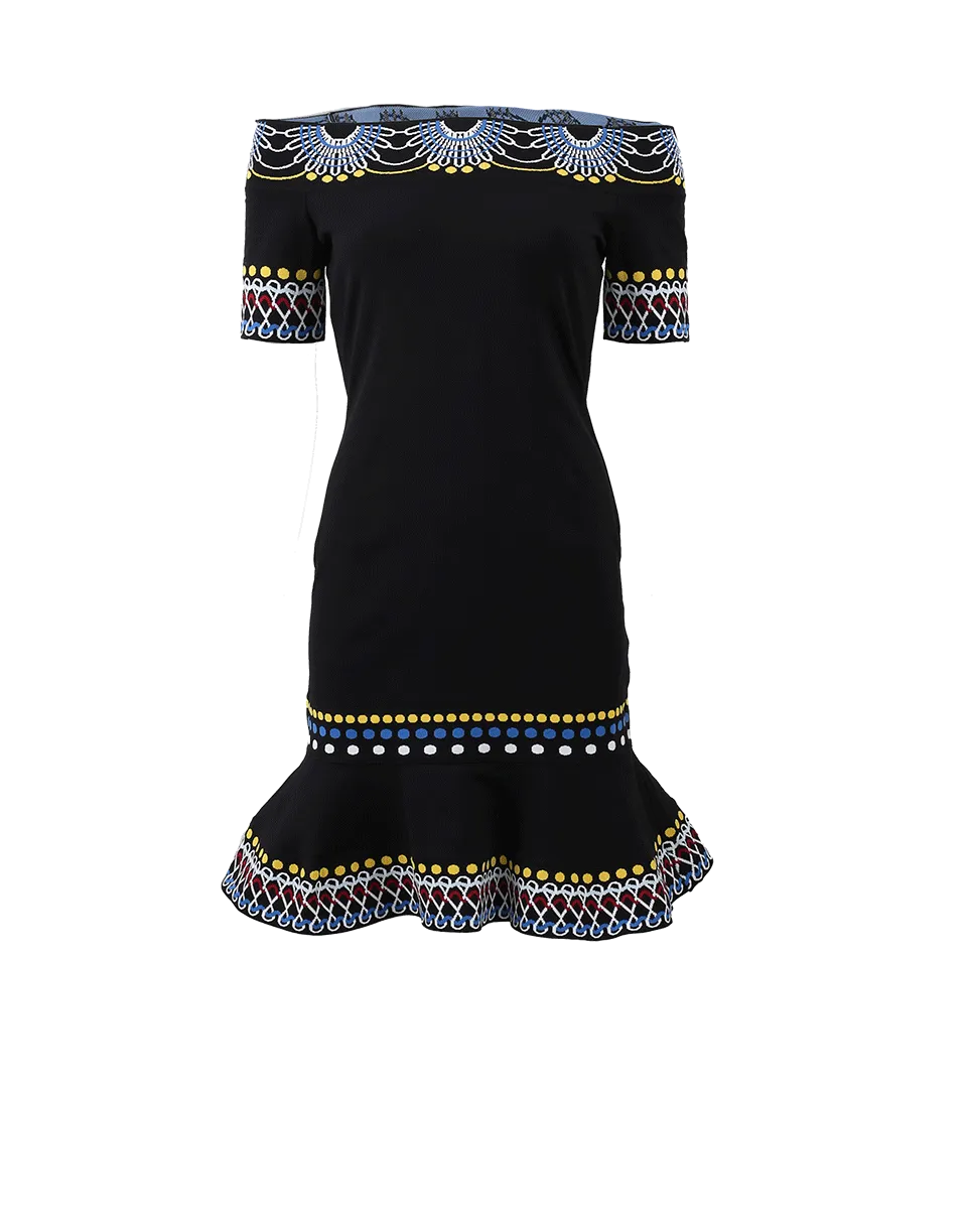 Knit Off-The-Shoulder Dress