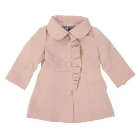 Korango - SOC002PP - Pink Frill Overcoat
