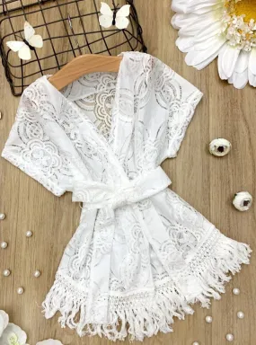 Lacey Lady Swim Cover-Up Kimono