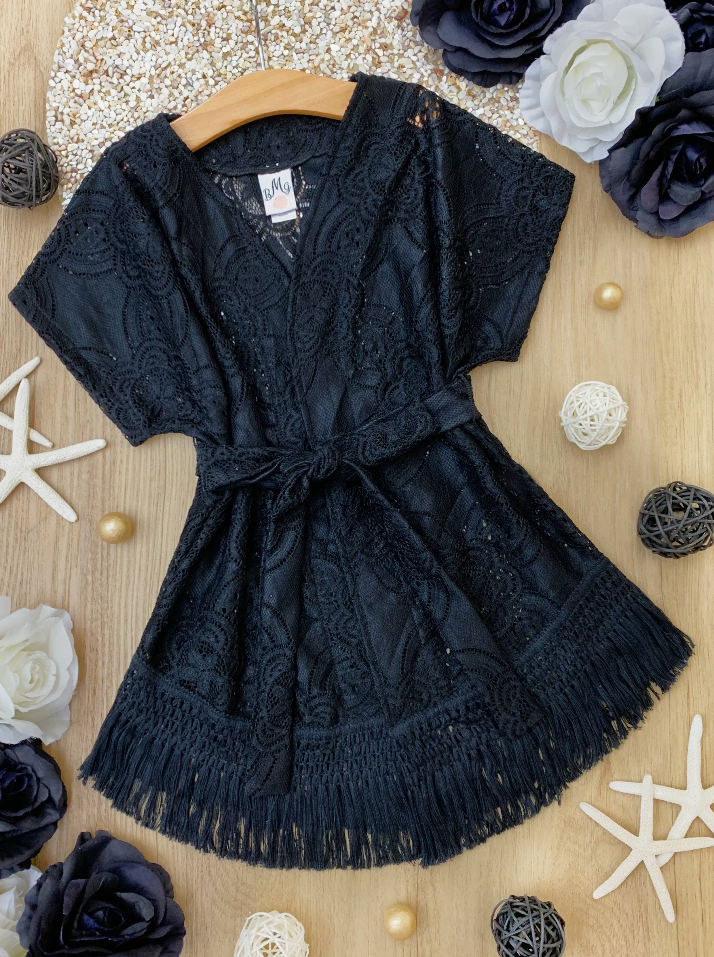 Lacey Lady Swim Cover-Up Kimono
