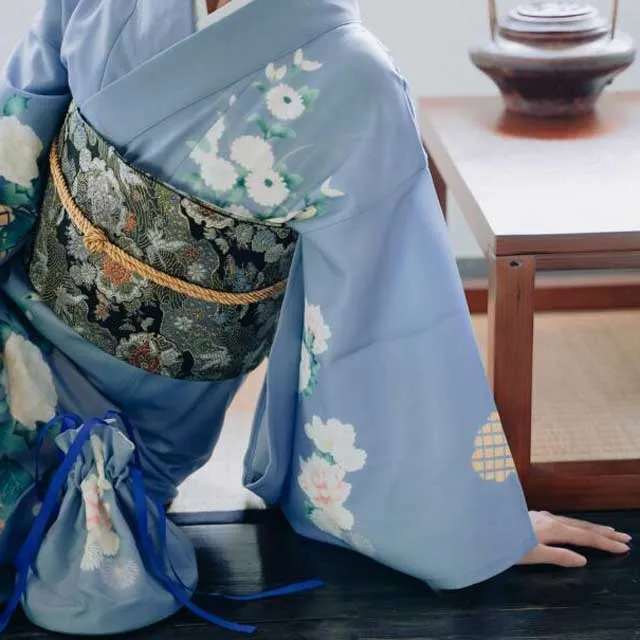 Light Blue Kimono