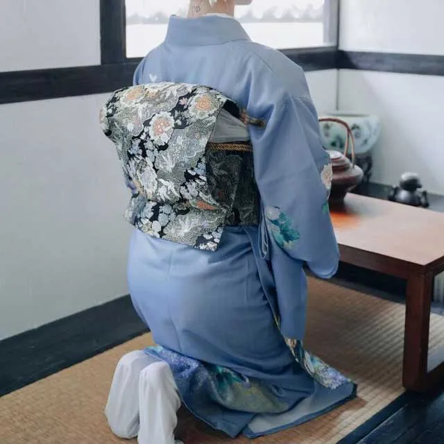 Light Blue Kimono