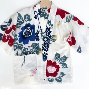 Little Rose Print Kimono size 2-3
