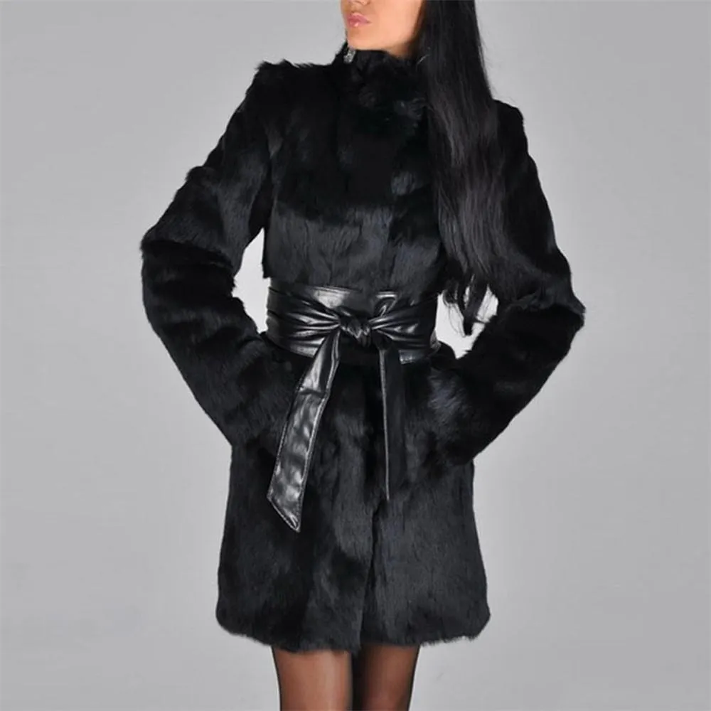 Long Sleeve Keep Warm Fashion Pocket Long Coat