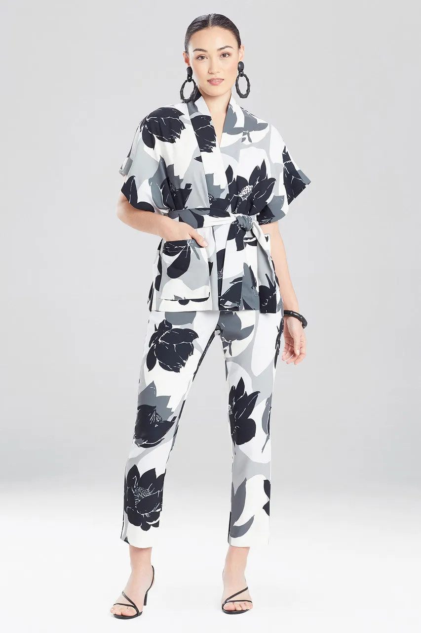 Lotus Belted Kimono Sleeve Topper