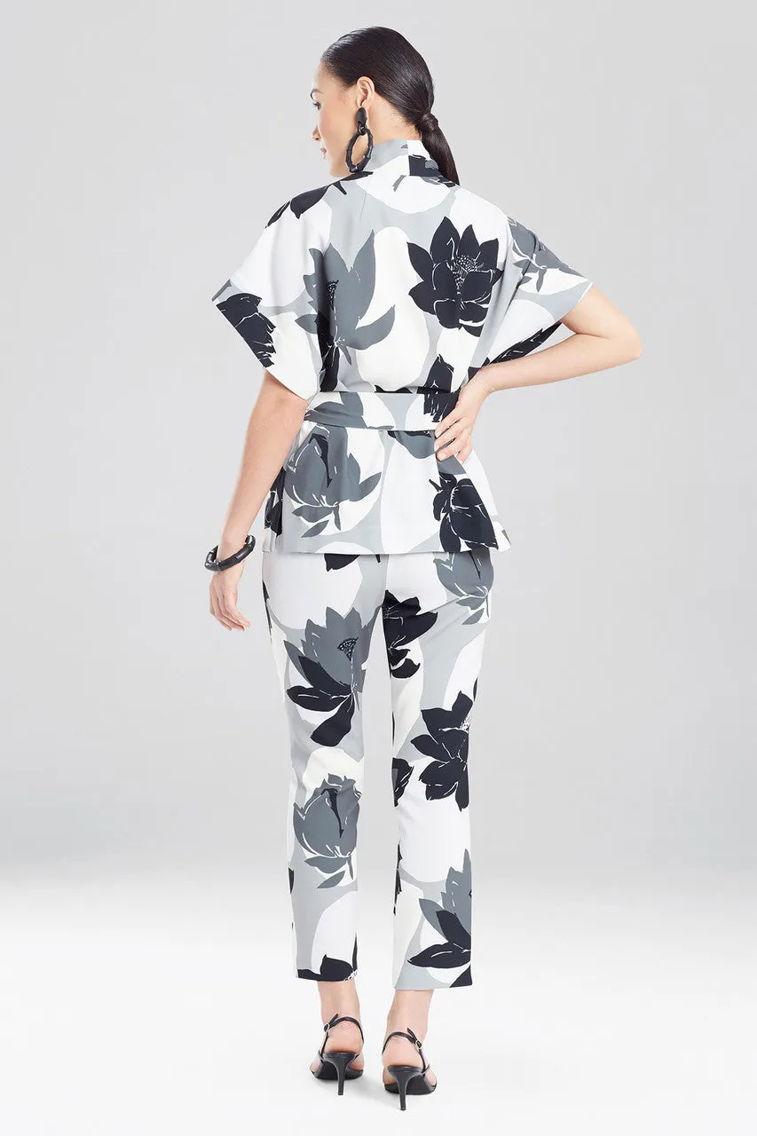 Lotus Belted Kimono Sleeve Topper