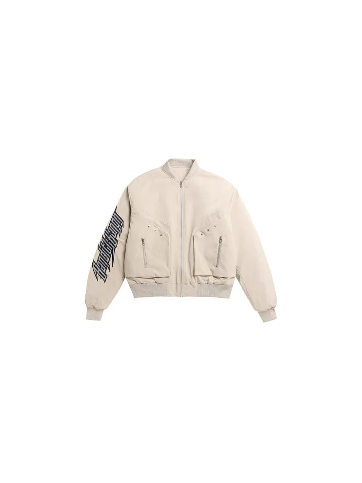 MA1 embroidered flight jacket