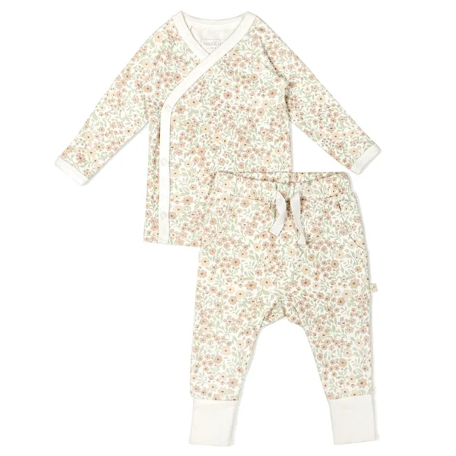 Makemake Organics Kimono Top & Pants Set