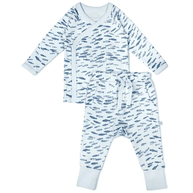 Makemake Organics Kimono Top & Pants Set