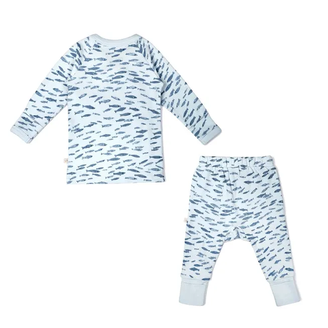 Makemake Organics Kimono Top & Pants Set