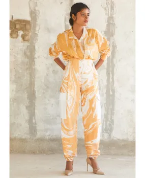Marble Joggers Set