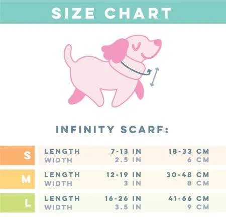 Matching Dog and Owner Pink Knitted Scarf | Cute Infinity Pink Dog Scarf