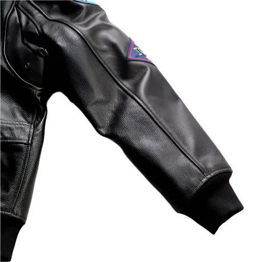Men's Genuine Cow Leather Motor Cycle Jacket