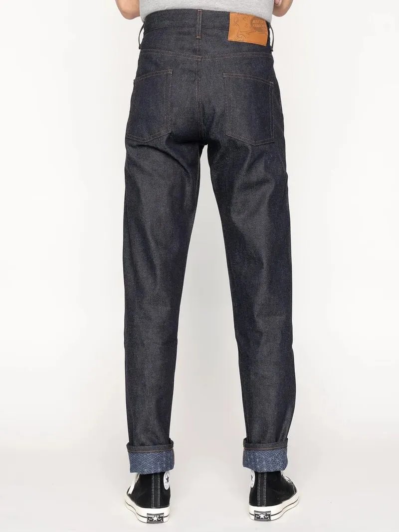 Naked & Famous Denim Easy Guy - Kimono Print Selvedge