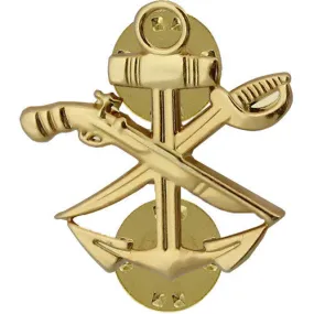 Navy Collar Device: Special Warfare Combat Craft Crew SWCC - gold