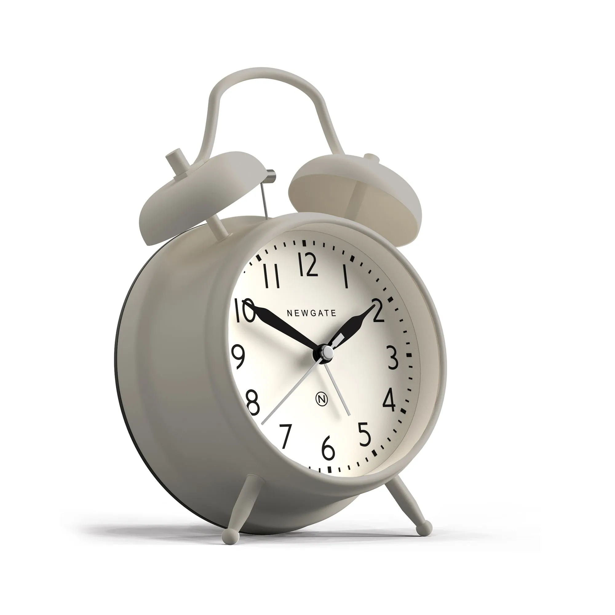 Newgate Covent Garden alarm clock in grey