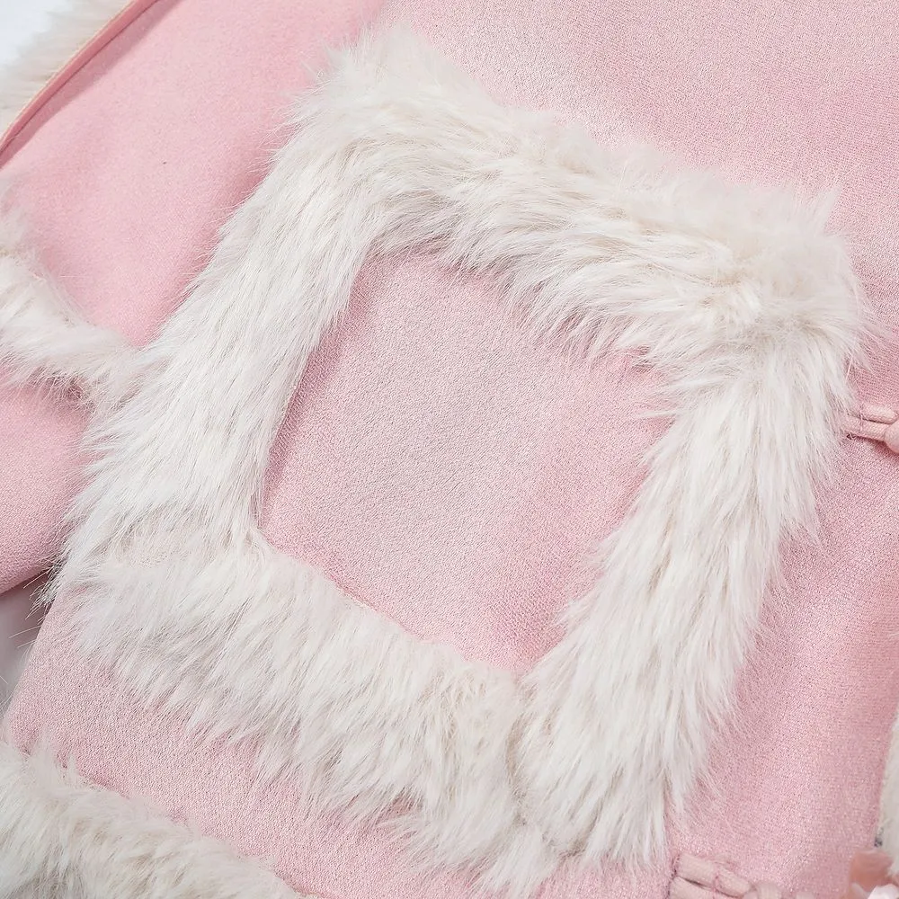 【NOW TREND】 Fur Collar Pocket Coat