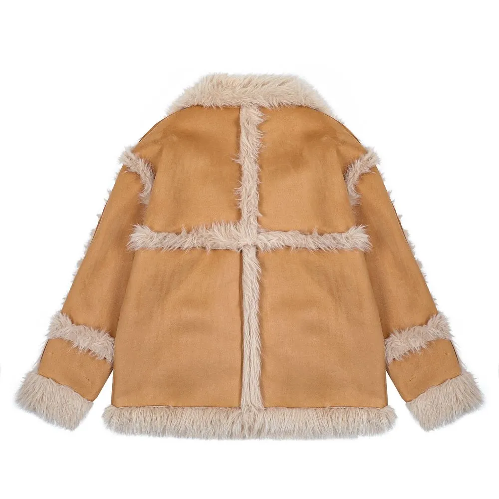 【NOW TREND】 Fur Collar Pocket Coat