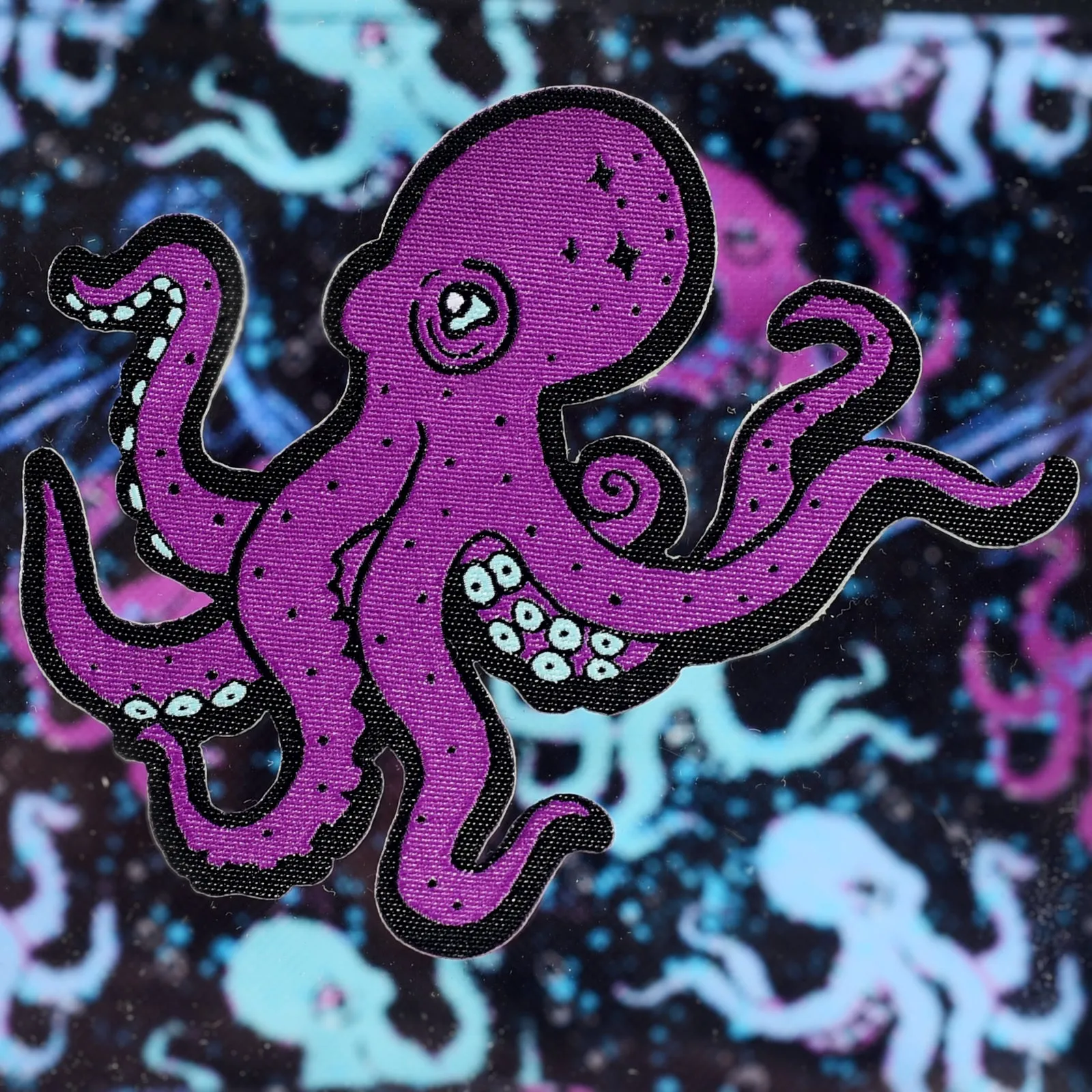 Octopus Iron-On Patch