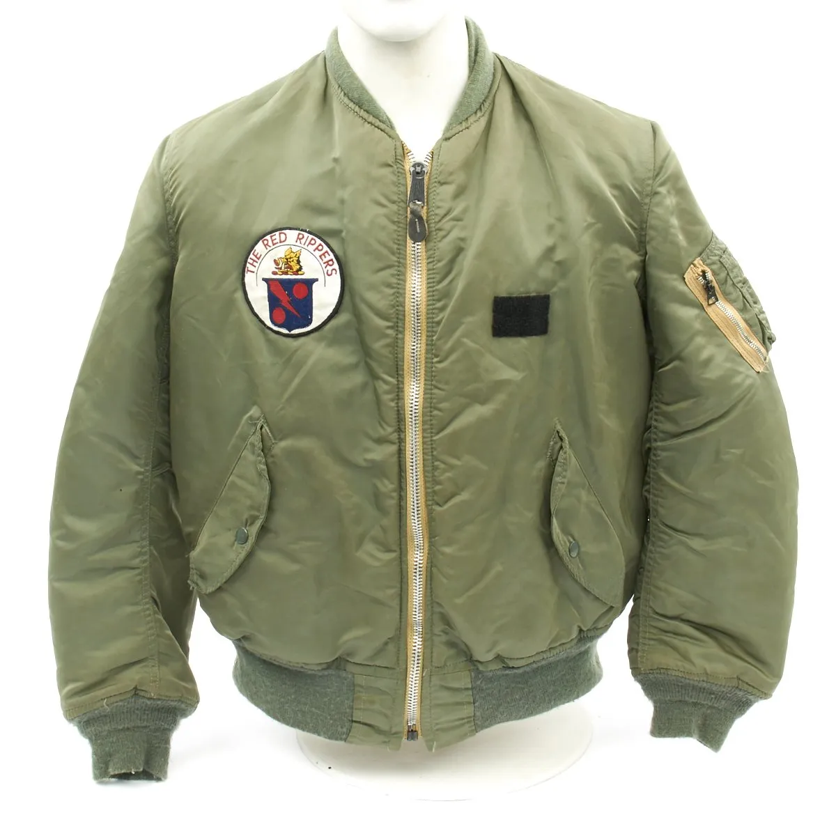 Original U.S. Fighter Squadron 11 VF-11 F-14 Tomcat MA1 Type Flight The Red Rippers
