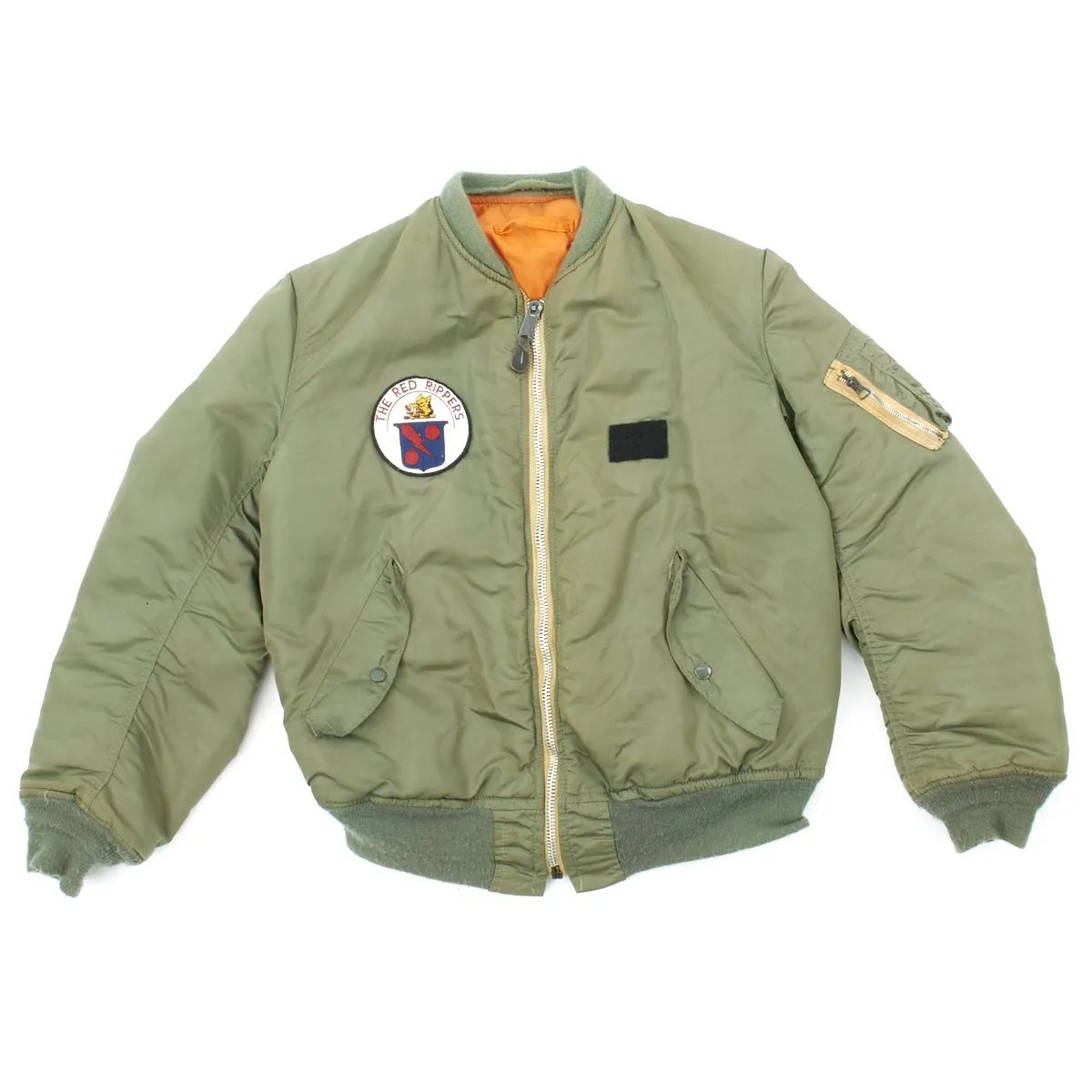Original U.S. Fighter Squadron 11 VF-11 F-14 Tomcat MA1 Type Flight The Red Rippers